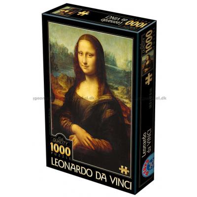 Da Vinci, Leonardo: Mona Lisa, 1000 brikker