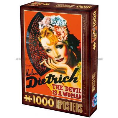 Vintage: Marlene Dietricht, 1000 brikker