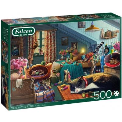 Kattene på loftet, 500 brikker