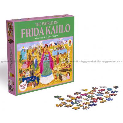 Billede af Frida Kahlos verden, 1000 brikker