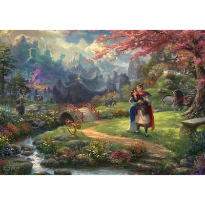 Billede af Disney: Kinkade - Mulan, 1000 brikker