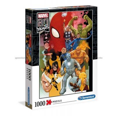 Marvel: 80 år, 1000 brikker