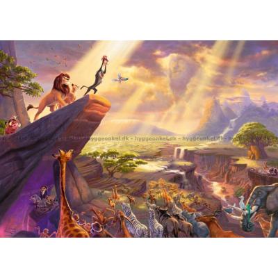 Billede af Disney: Kinkade - Løvernes konge, 1000 brikker