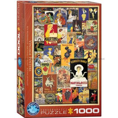 Variety Posters: Vintage, 1000 brikker