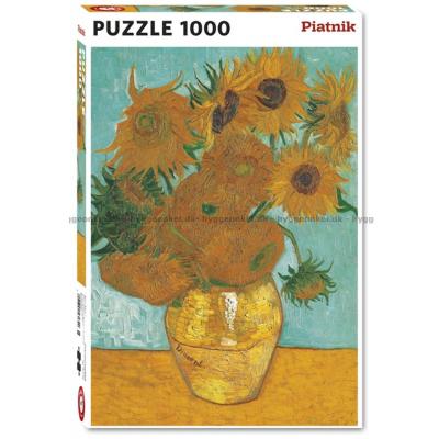Van Gogh: Sommerblomster - Kunst, 1000 brikker