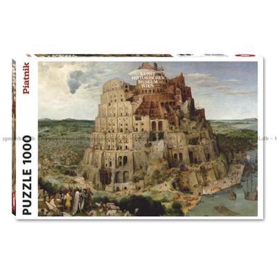 Brueghel: Babelstårnet, 1000 brikker
