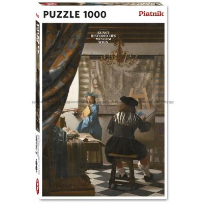 Vermeer: Kunstmaleren, 1000 brikker