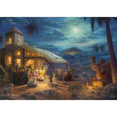 Billede af Kinkade: Et barn er født i Bethlehem, 1000 brikker
