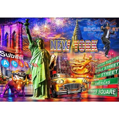 Billede af Marchetti: New York, 3000 brikker