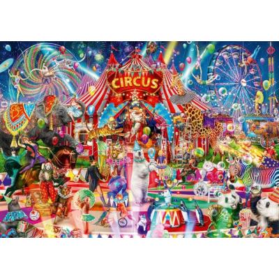 Stewart: En aften i cirkus, 1000 brikker
