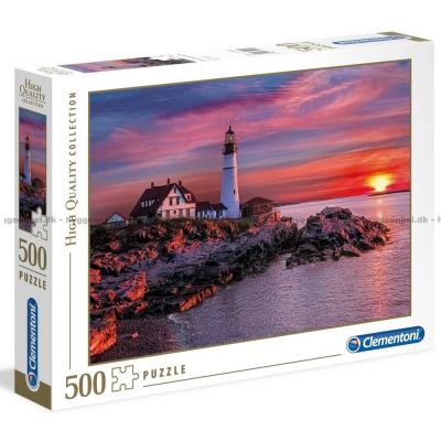 Fyrtårnet ved Portland Head, 500 brikker