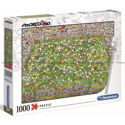 Mordillo: Fodboldkampen, 1000 brikker