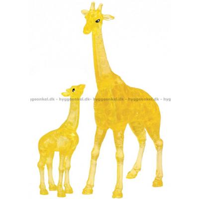 3D: Giraf familien, 38 brikker