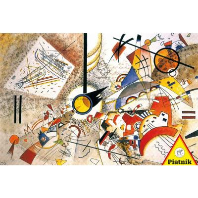 Kandinsky: Hurtige akvarel streger, 1000 brikker