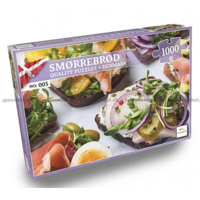 Danmark: Smørrebrød, 1000 brikker