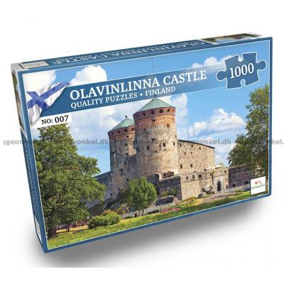 Finland: Olavinlinna slottet, 1000 brikker