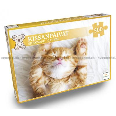 Katten slapper af, 500 brikker