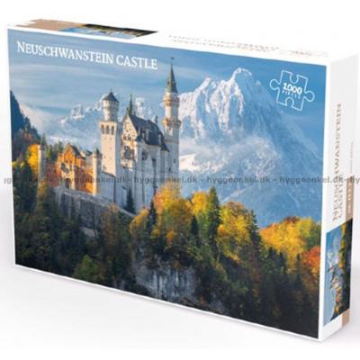 Neuschwanstein slottet, Tyskland, 1000 brikker