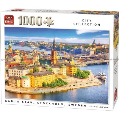 Stockholm: Gamle Stan, 1000 brikker