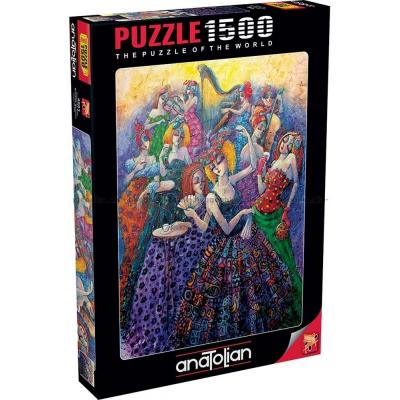 Dansen og musikken, 1500 brikker