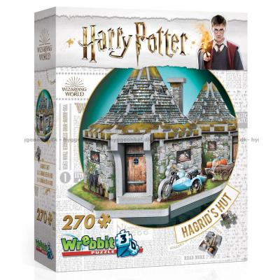 3D: Harry Potter - Hagrids hus, 270 brikker