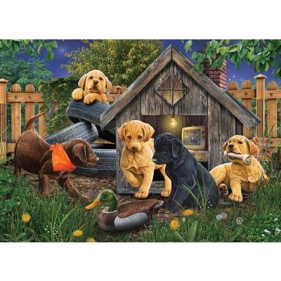 Billede af Gadamus: Hundehuset, 1000 brikker