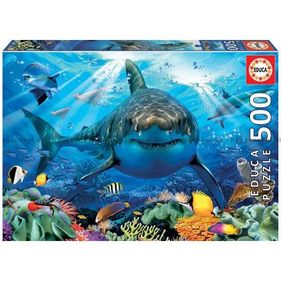 Robinson: Den hvide haj, 500 brikker