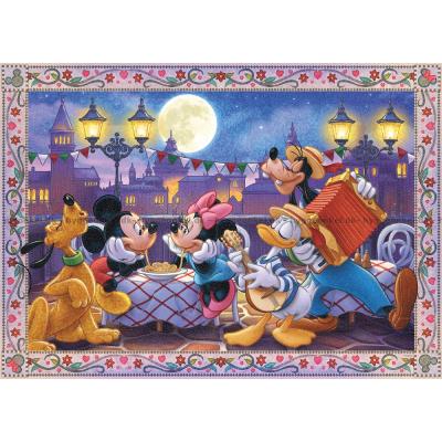 Billede af Disney: Mickey og Minnie - Romantik, 1000 brikker