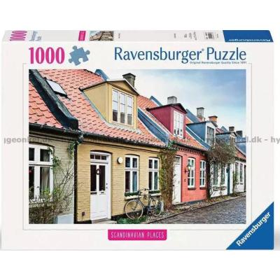 Århus: Huse, 1000 brikker