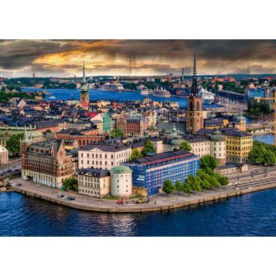 Billede af Stockholm, 1000 brikker