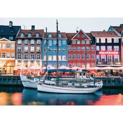 Billede af København: Nyhavn, 1000 brikker
