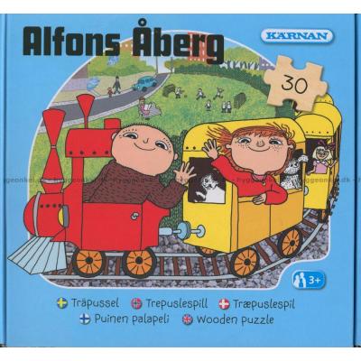 Alfons Åberg: Med toget, 30 brikker
