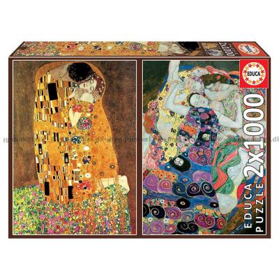 Gustav Klimt, 2x1000 brikker