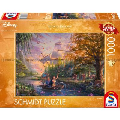 Disney: Kinkade - Pocahontas, 1000 brikker