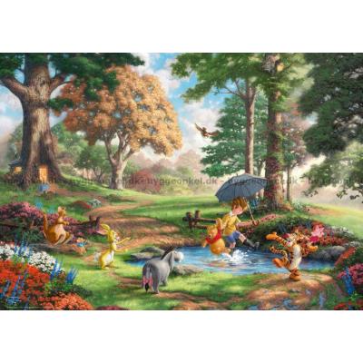 Billede af Disney: Kinkade - Peter Plys, 1000 brikker
