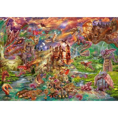Billede af Sundram: Dragernes fortryllede land, 2000 brikker