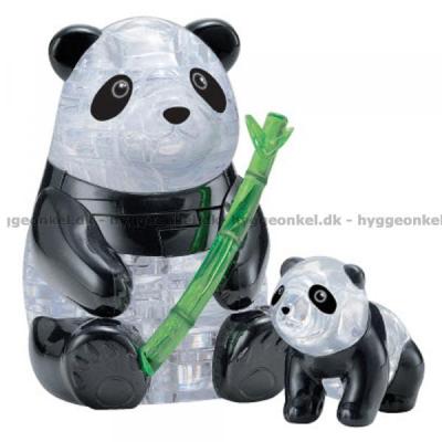 3D: Panda familien, 51 brikker