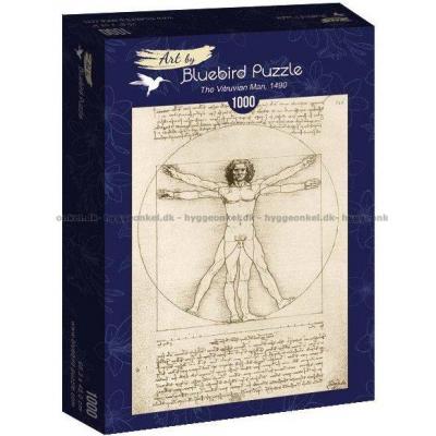 Da Vinci: Vitruviansk mand, 1000 brikker