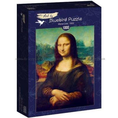Leonardo Da Vinci: Mona Lisa - Kunst, 1000 brikker