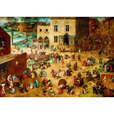Billede af Brueghel: Børnelege - Kunst, 1000 brikker