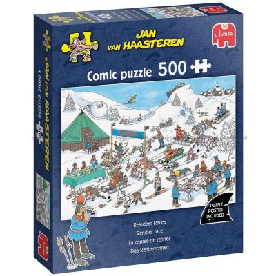 Rensdyr løbet, 500 brikker