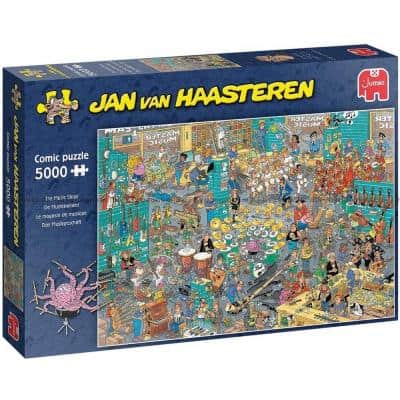 Musikbutikken, 5000 brikker