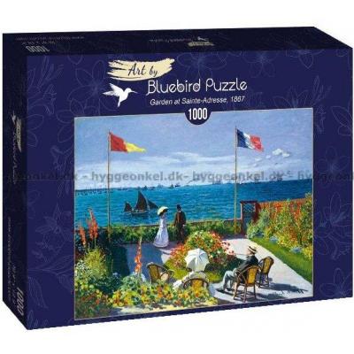 Monet: Haven i Saint-Adresse - Kunst, 1000 brikker