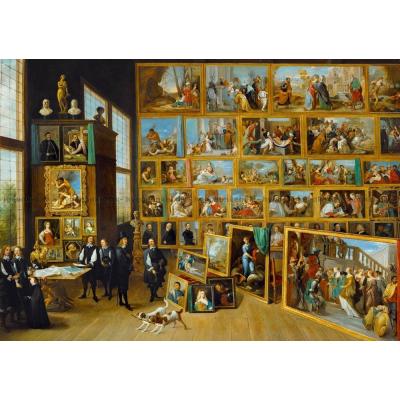 Billede af The Art Collection of Archduke Leopold Wilhelm in Brussels, 1000 brikker