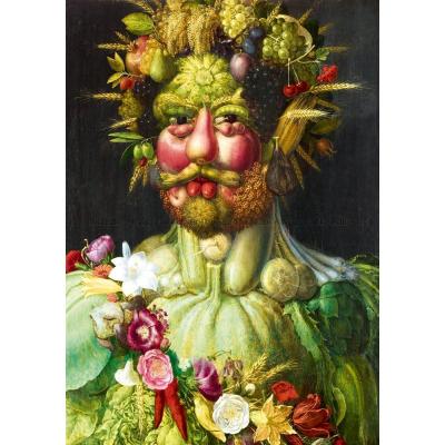 Billede af Arcimboldo: Vertumnus, 1000 brikker