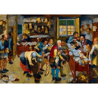 Billede af Brueghel: Skatteopkræverens kontor, 1000 brikker