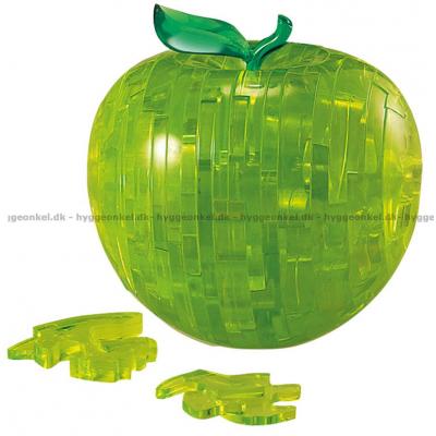 3D: Grønt æble, 44 brikker