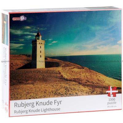 Seværdigheder i Danmark: Rubjerg Knude Fyr, 1000 brikker