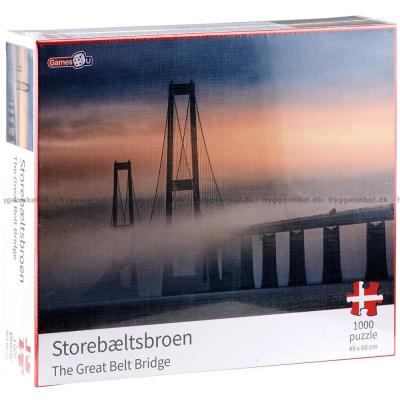 Seværdigheder i Danmark: Storebæltsbroen, 1000 brikker