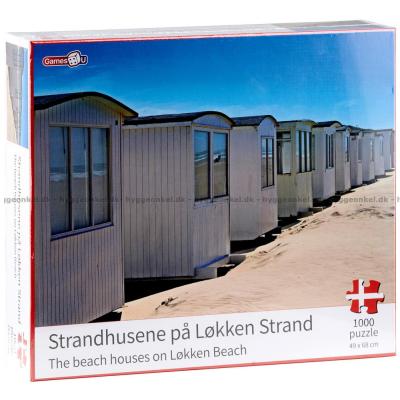 Seværdigheder i Danmark: Strandhusene på Løkken Strand, 1000 brikker